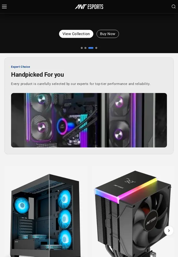 ANT Sports tablet website - ANT Sports – Gaming Hardware Ecommerce Platform - Subscriptions Community ANT Sports tablet website - ANT Sports – Gaming Hardware Ecommerce Platform - Subscriptions Community