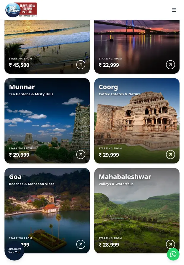 Travel India Tourism tablet website - Travel India Tourism – Travel Booking Website - Subscriptions Community Travel India Tourism tablet website - Travel India Tourism – Travel Booking Website - Subscriptions Community